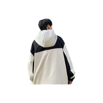 Tonlion Long Sleeved Jacket Men's Greek White