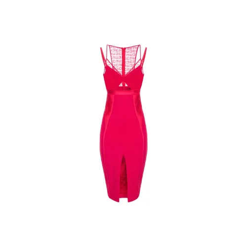 Elisabetta Franchi Slip Dresses Women's Rose Red