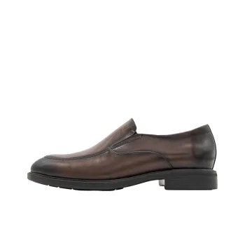 Satchi Dress Shoes Men Low Top Brown