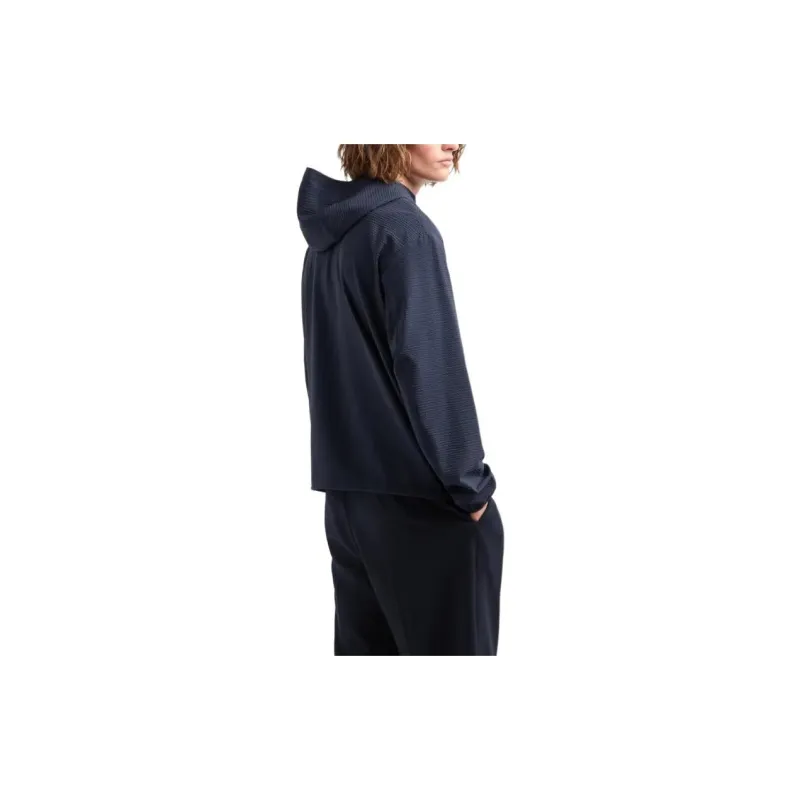 EMPORIO ARMANI Technical seersucker Hooded Blouson With Zip-3