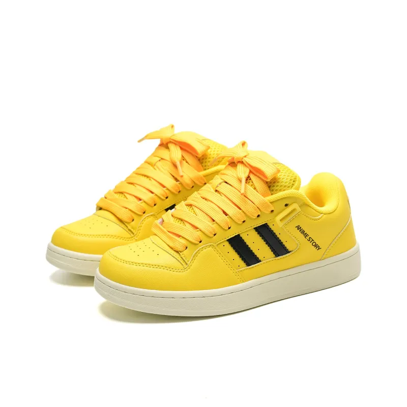 T628 Puffy Shoes, Box Slip Resistant, Abrasion Resistant, Lightweight, Breathable Low Top Skateboard Shoes Unisex-31