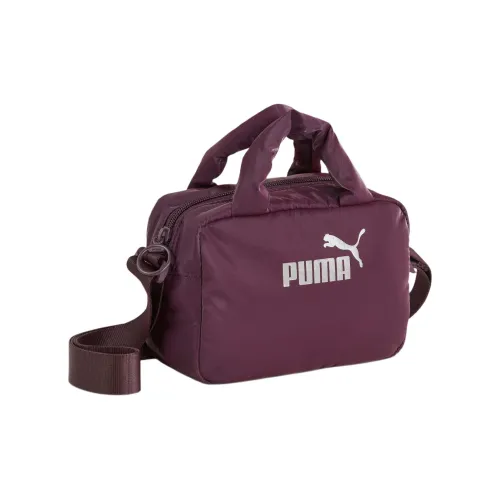 PUMA Nylon Shoulder Bag, Crossbody Bag, Handbag Mini Women's Midnight Fuchsia