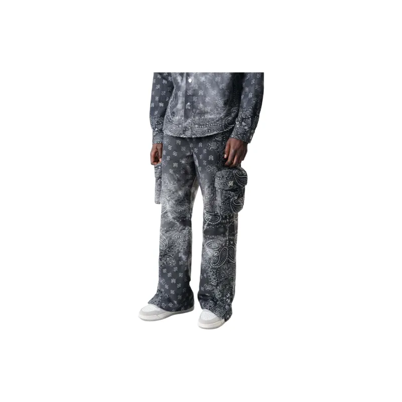AMIRI FW24 Cargo Pants Men's Dark Gray-3