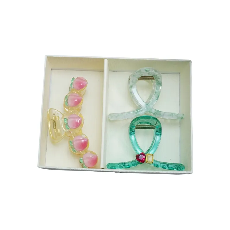 VERENA REINE Acrylic Hair Clips Women's-4