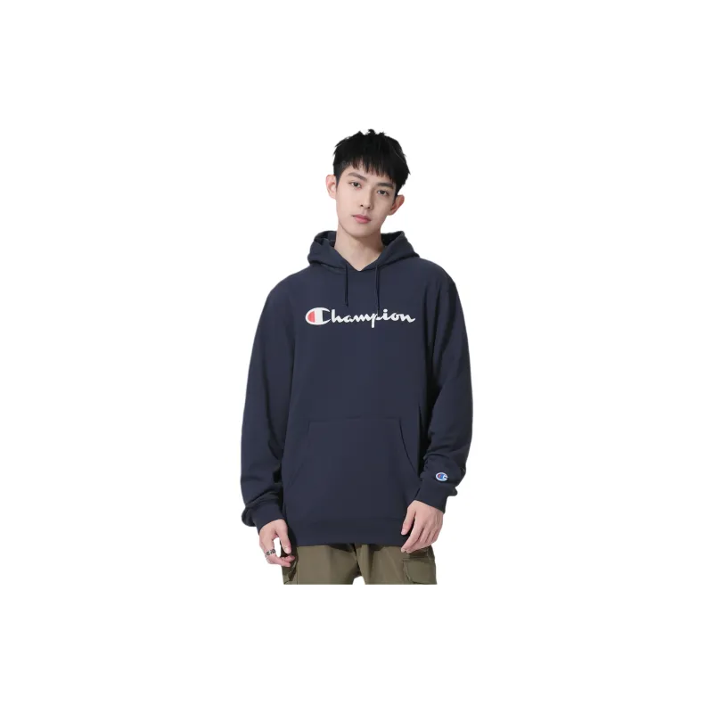 Champion Sweatshirts Unisex Navy Blue POIZON