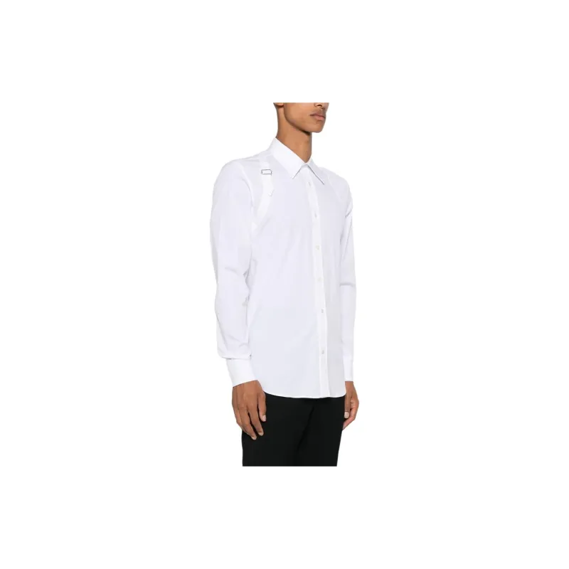 Alexander McQueen Harness Button Up Shirt-6
