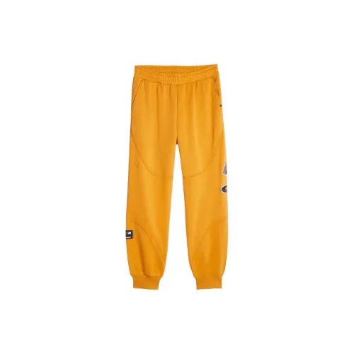 PUMA Knitted Sports Pants Men's Yellow