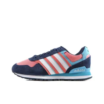 Adidas Neo 10K Anti Slip Wear Resistant Low Top Running Shoes Women's Blue