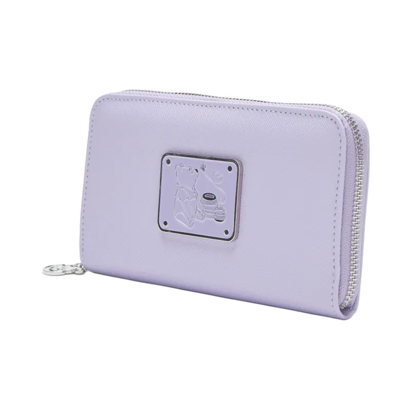 Disney Polyurethane Wallet Regular Women's Purple-1