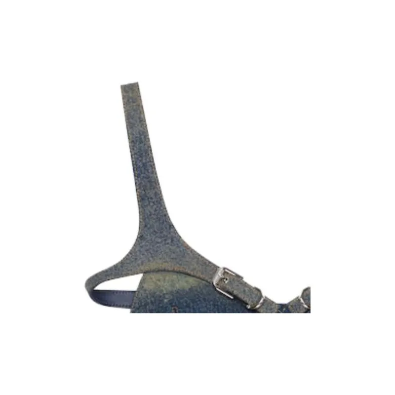 Givenchy Crossed Front Bra 'Military Blue'-5