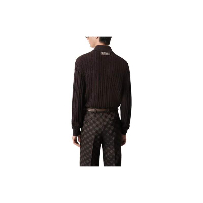 AMIRI FW24 Sweater Men's Dark Brown-2