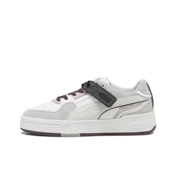 PUMA Mercedes AMG Petronas F1® Anti Slip Wear Resistant Low Top Skateboard Shoes Unisex Gray