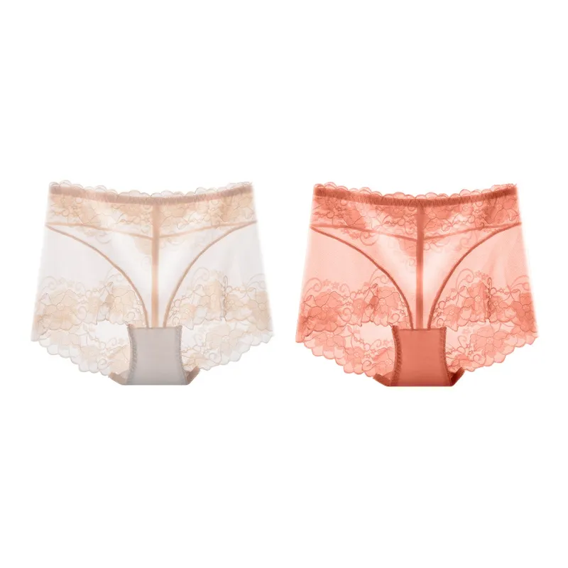 Flowers In Water Underpants Women's 2 Pack-24