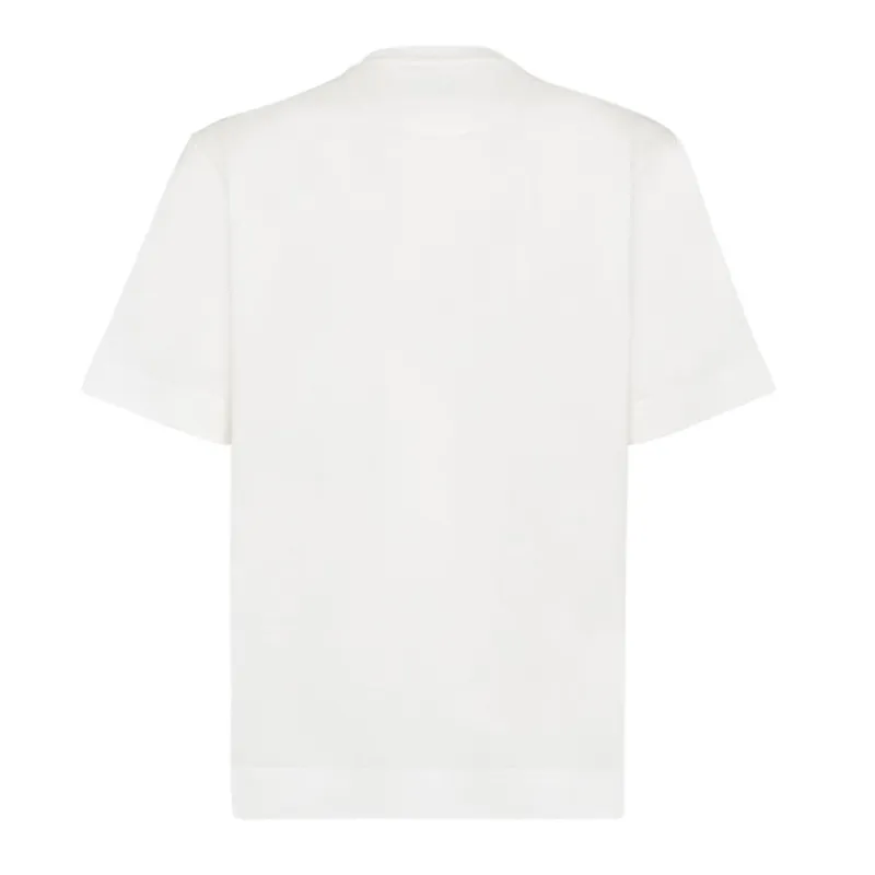 FENDI T Shirts Men White-1
