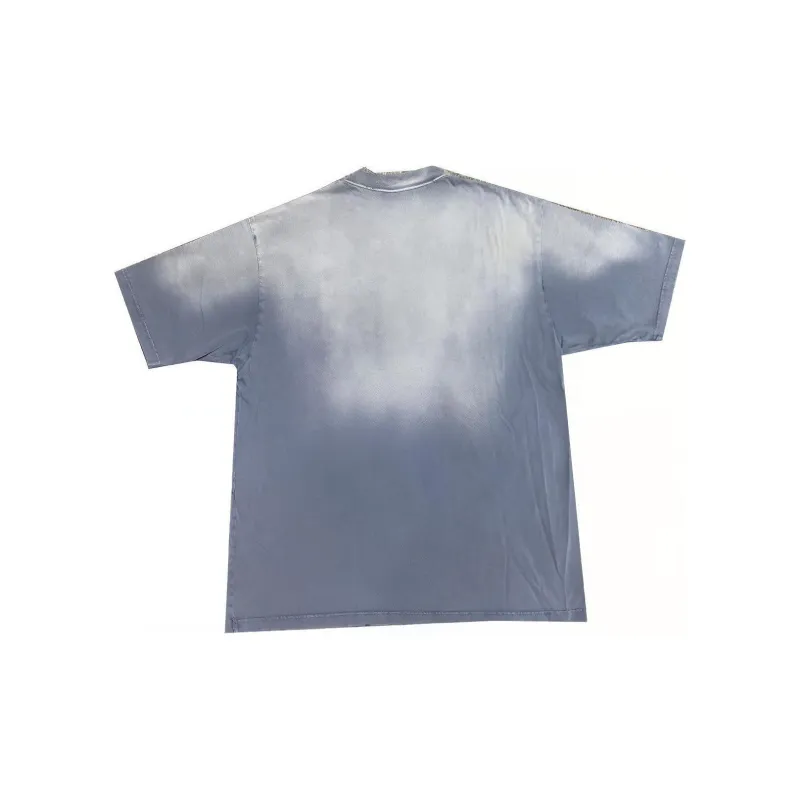 Balenciaga T Shirts Men Blue-1