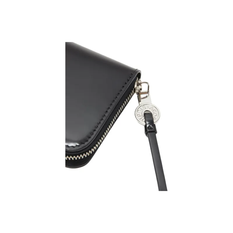 Acne Studios Calfskin Wallet Women's Black-5