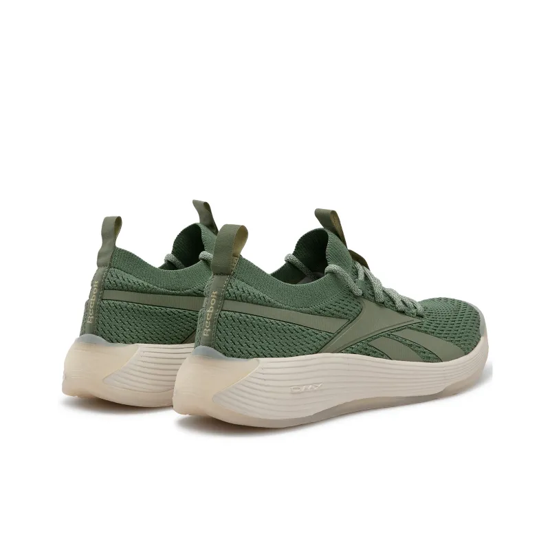 Reebok Wear Resistant Breathable Slip Resistant Low Top Running Shoes Unisex Green-3