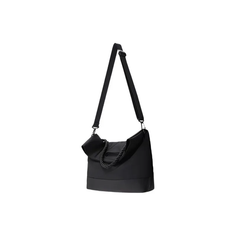 Carksky Nylon Shoulder Bags Handbags Regular Unisex Black-2