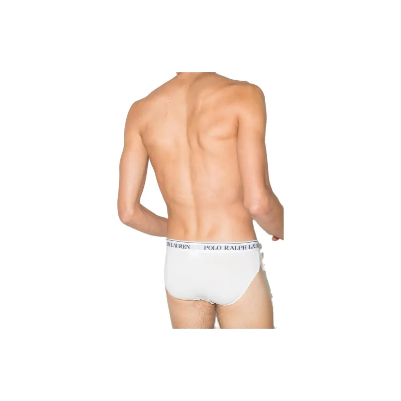 Polo Ralph Lauren Pack Of 3 Logo Waistband Briefs-2