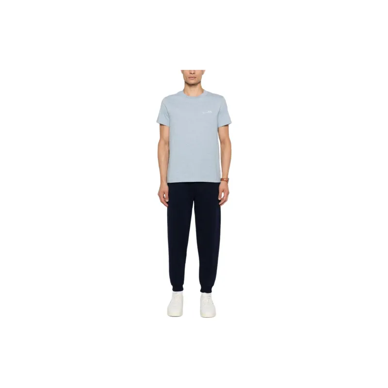 A.P.C . Logo print T shirt-3