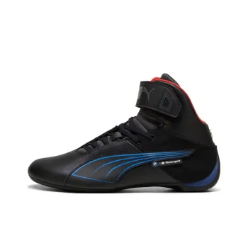 PUMA BMW M Motorsport Cushioning, Wear Resistant High Top Training Shoes Unisex Black