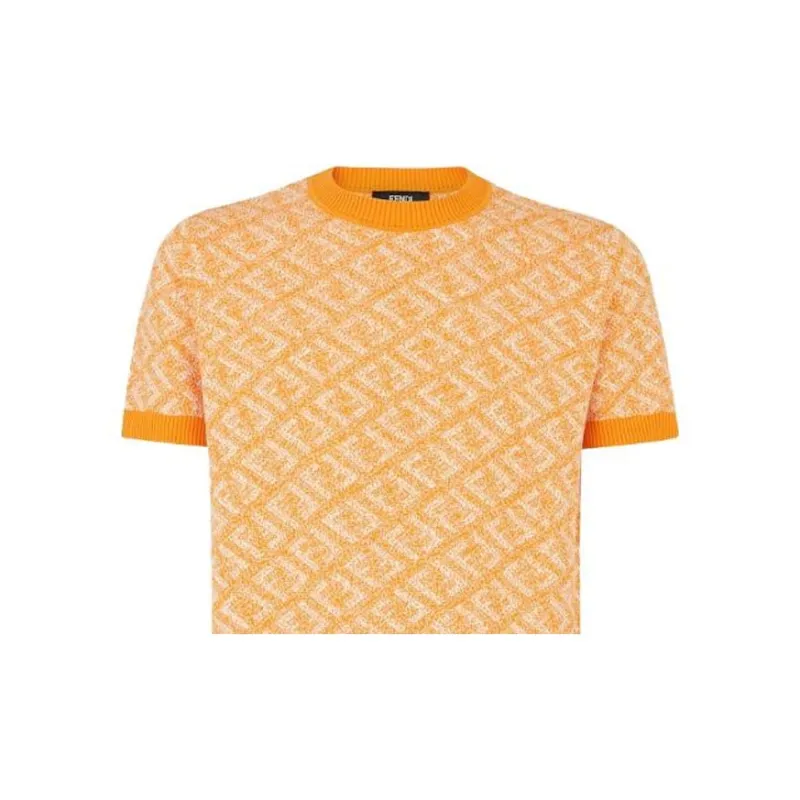 FENDI SS23 Sweater Men's Orange-3