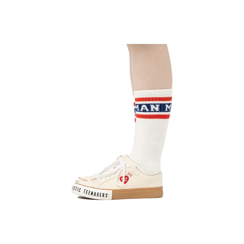 HUMAN MADE Unisex Knee high Socks-3