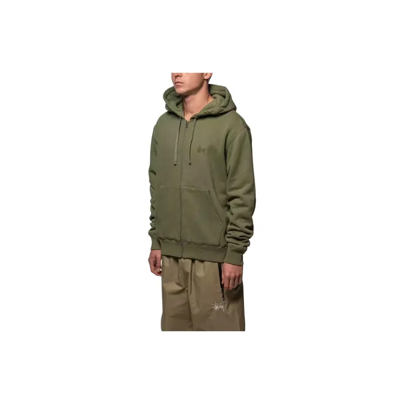 Stussy Sweatshirt Men's Army Green-2