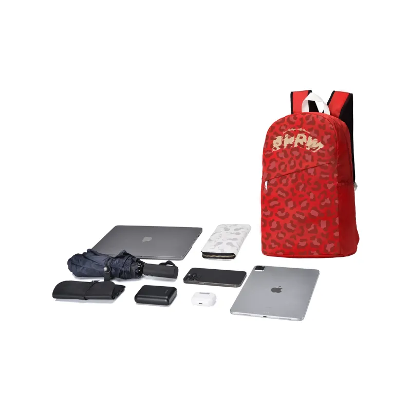 SRRW PU Backpack Regular Unisex Red-4