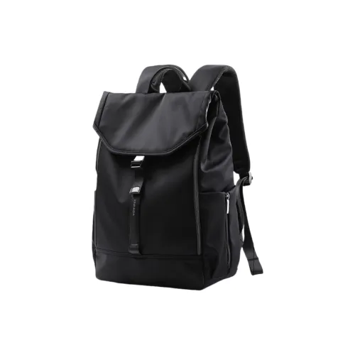 ZZINNA Backpacks Black, Fits 15.6-Inch Computers