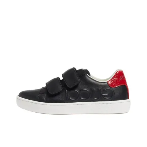 GUCCI ACE Low Top Skateboard Shoes Women's Black