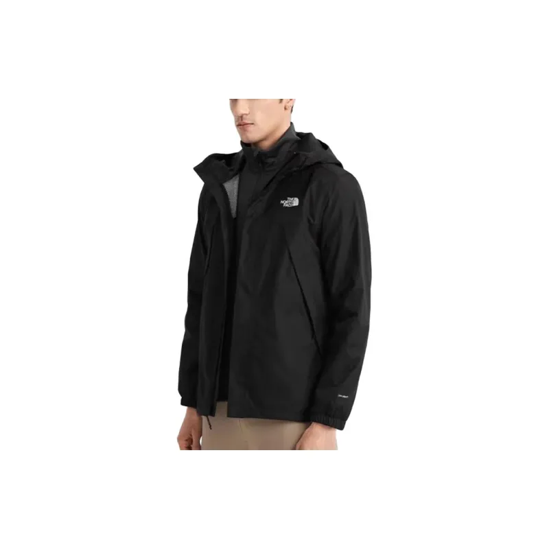 THE NORTH FACE City Outdoor Collection Outdoor Hiking Water Resistant Windproof Windbreaker Jacket Unisex Black-2