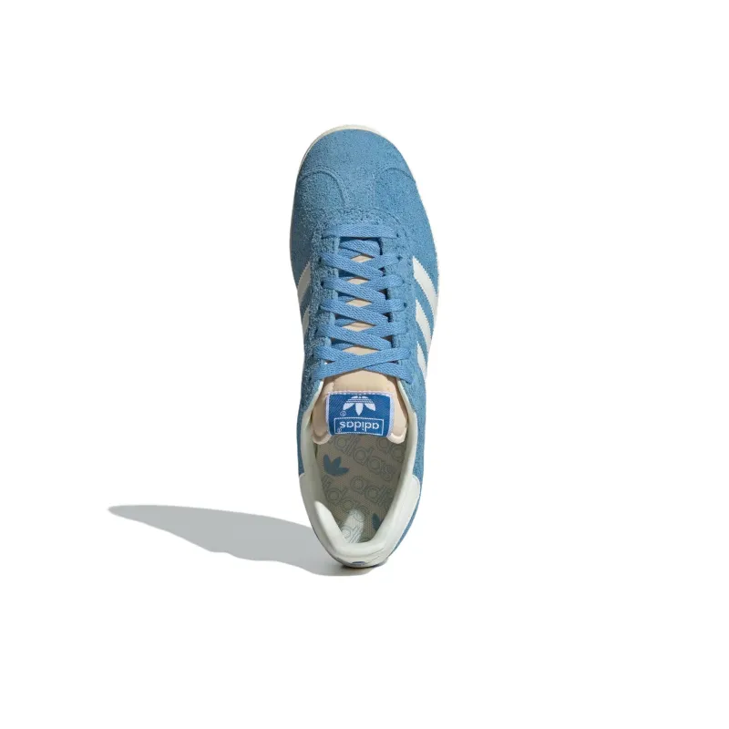 Adidas Gazelle Light Blue Off White Cream White-3