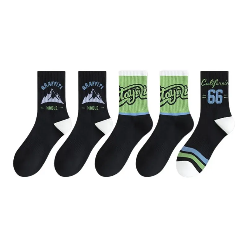 ROBINHOOD Mid Calf Socks Men's 5 Pack-5