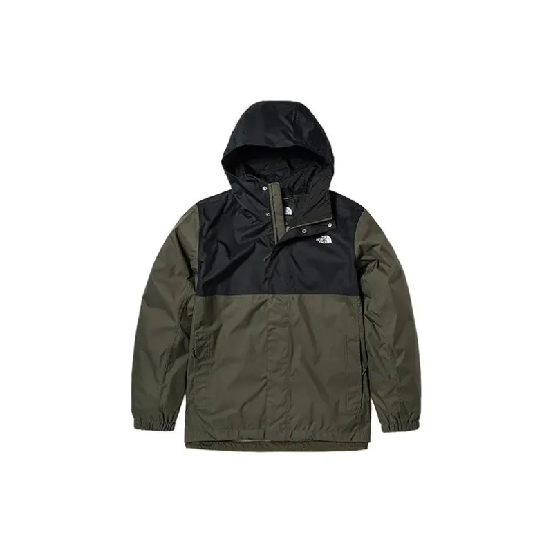 THE NORTH FACE Waterproof And Windproof Windbreaker Jacket Men's Green-1