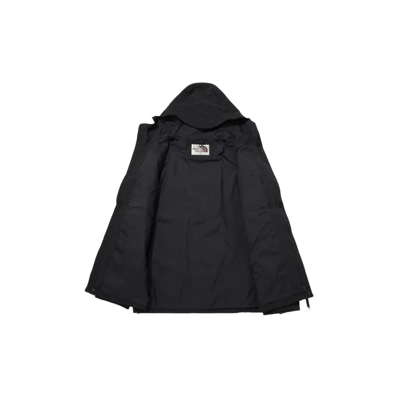 THE NORTH FACE Outdoor Hiking Hiking Windproof UV Protection Warm Cold-Resistant Windbreaker Jacket Unisex Black-1