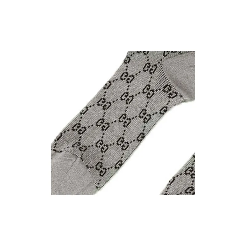 GUCCI Gg Monogram Ankle Socks Multi-3