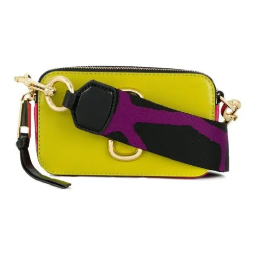 MARC leatherS Leather Crossbody day Bag Shoulder day Bag Small Size Women's Yellow