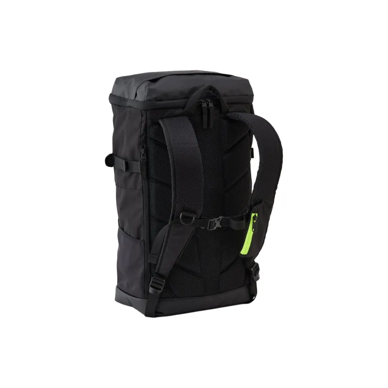 Under Armour Synthetic Leather Backpack Regular Unisex Black & Green-1