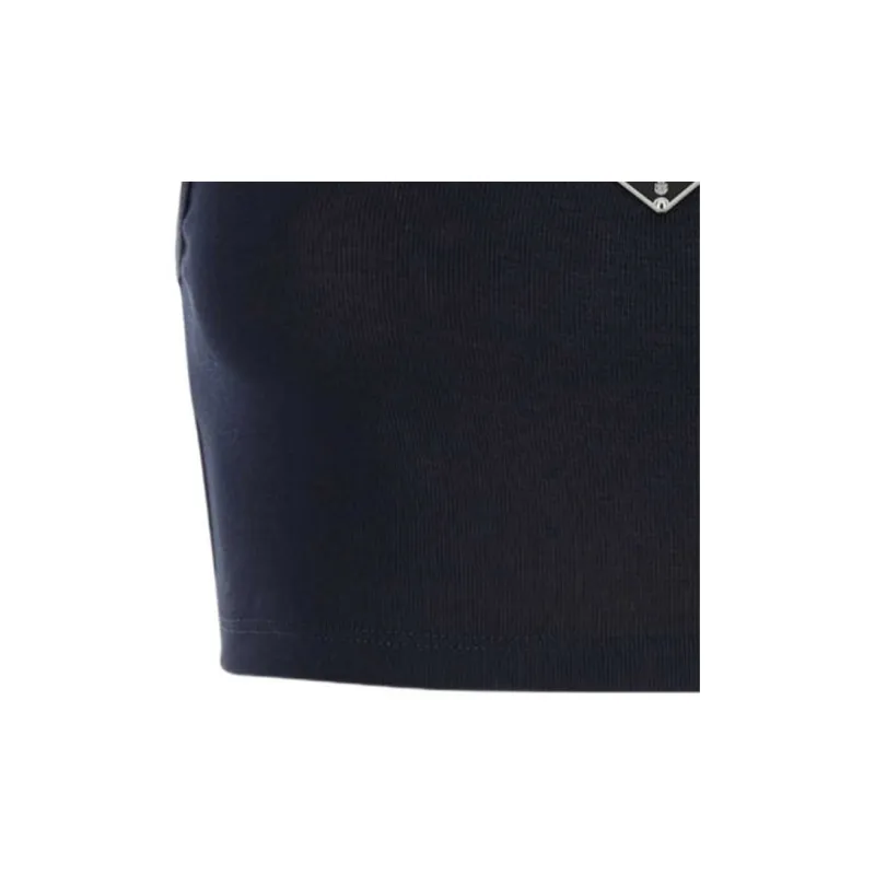 PRADA Sleeveless Knitted Cropped Top-3