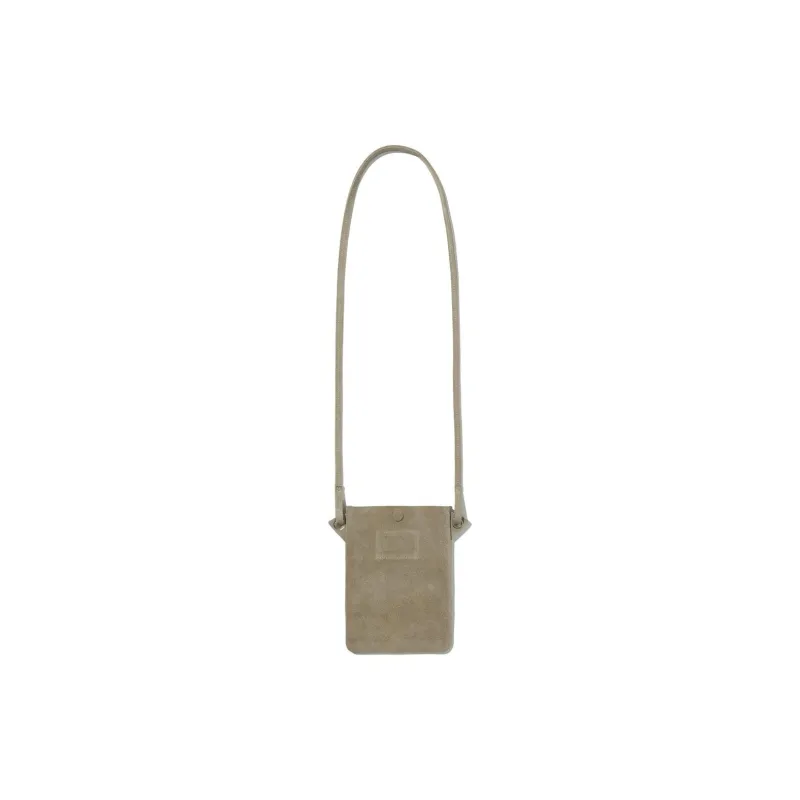 COVERNAT Suede Shoulder Bag Crossbody Bag Small Size Women's Beige-0