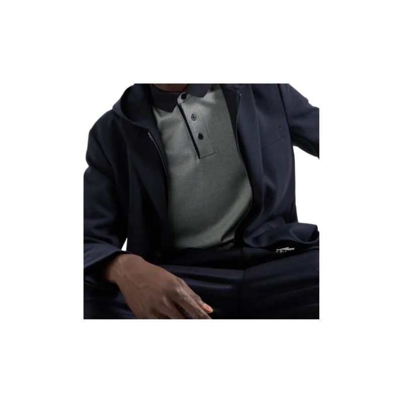 EMPORIO ARMANI Viscose blend Blazer With Detachable Inner Panel And Hood-4