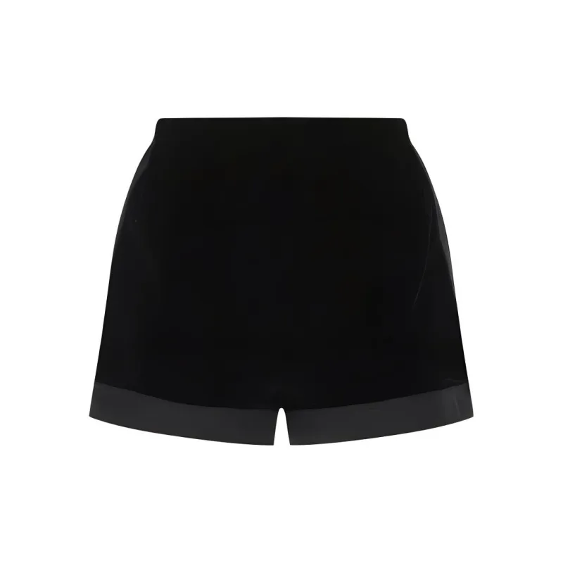 SAINT LAURENT Casual Shorts Women's Black-1