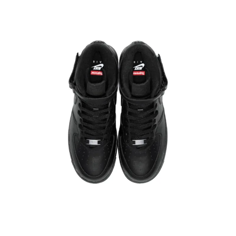 Nike Air Force 1 Mid Supreme Black-3