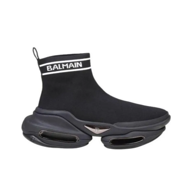 BALMAIN B Bold Sock Sneakers-3