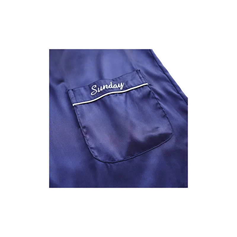 MIIOW Cool One Summer Series Pajama Set Men's Royal Blue-3
