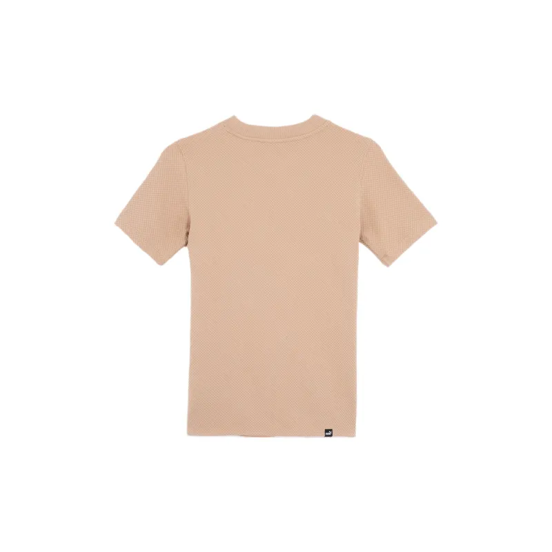 PUMA Women's Basic Series T Shirt Women's Desert Yellow-1