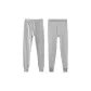 Solid Color Heather Gray+Stripes Heather Gray