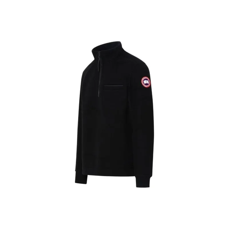 Canada Goose Lawson Logo print Fleece Sweatshirt-2