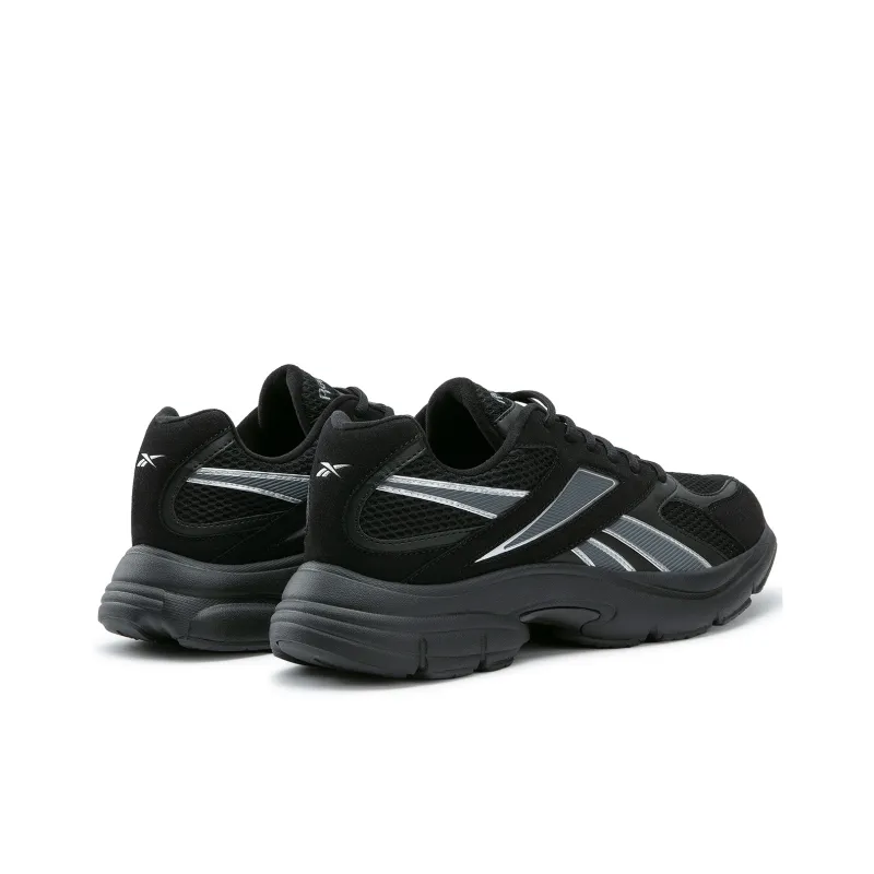 Reebok Wear resistant, Lightweight, Breathable, And Non slip. Low Top Running Shoes Unisex Black Warrior-3